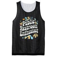 Embarrassing Public Restroom Funny Inappropriate Mesh Reversible Basketball Jersey Tank