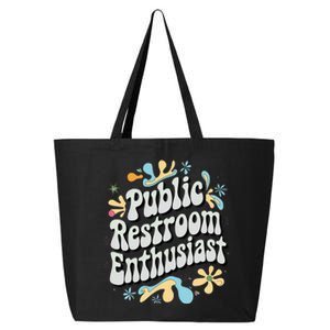 Embarrassing Public Restroom Funny Inappropriate 25L Jumbo Tote