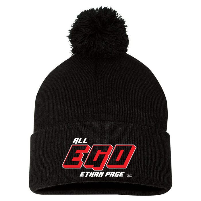 Ethan Page – Ring Of Ego Pom Pom 12in Knit Beanie