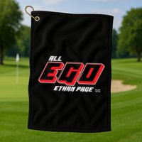 Ethan Page – Ring Of Ego Golf Towel