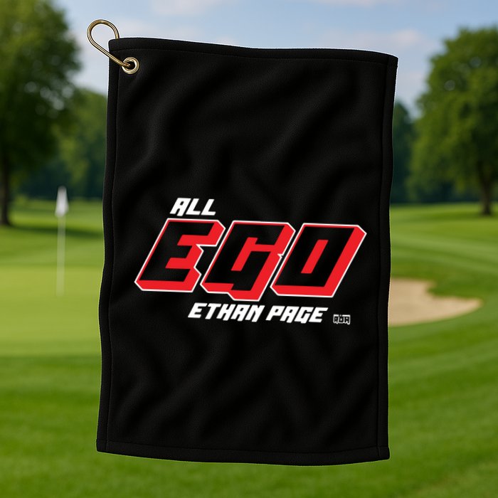 Ethan Page – Ring Of Ego Golf Towel