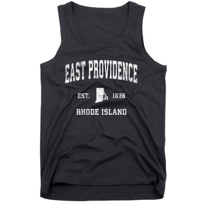 East Providence Rhode Island Ri Vintage Sports Tank Top