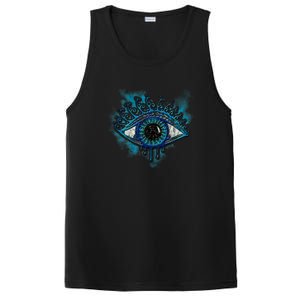 Eye Protection Symbol Magic Wisdom Light Amulet Horus Yoga Gift PosiCharge Competitor Tank