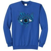 Eye Protection Symbol Magic Wisdom Light Amulet Horus Yoga Gift Sweatshirt