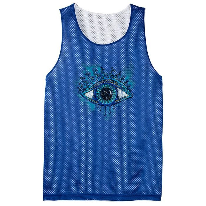 Eye Protection Symbol Magic Wisdom Light Amulet Horus Yoga Gift Mesh Reversible Basketball Jersey Tank