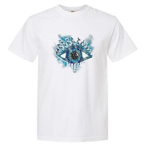 Eye Protection Symbol Magic Wisdom Light Amulet Horus Yoga Gift Garment-Dyed Heavyweight T-Shirt