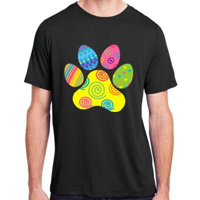 Easter Pet Sitter Paw Art Bunny Ears Eggs Funny Adult ChromaSoft Performance T-Shirt