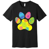 Easter Pet Sitter Paw Art Bunny Ears Eggs Funny Premium T-Shirt