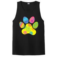 Easter Pet Sitter Paw Art Bunny Ears Eggs Funny PosiCharge Competitor Tank