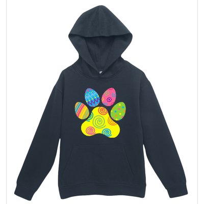 Easter Pet Sitter Paw Art Bunny Ears Eggs Funny Urban Pullover Hoodie