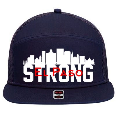 El Paso Strong #ElPaso 7 Panel Mesh Trucker Snapback Hat