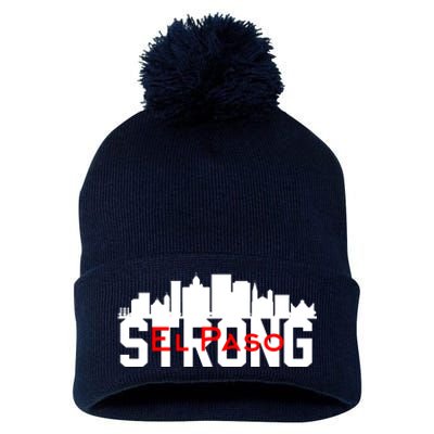 El Paso Strong #ElPaso Pom Pom 12in Knit Beanie