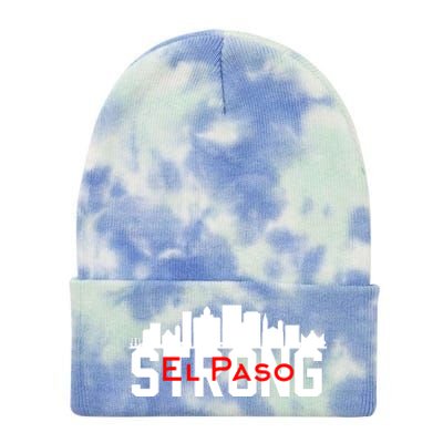 El Paso Strong #ElPaso Tie Dye 12in Knit Beanie