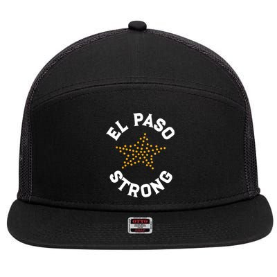 El Paso Strong 7 Panel Mesh Trucker Snapback Hat