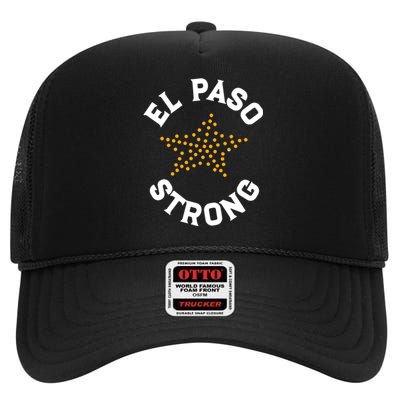 El Paso Strong High Crown Mesh Back Trucker Hat