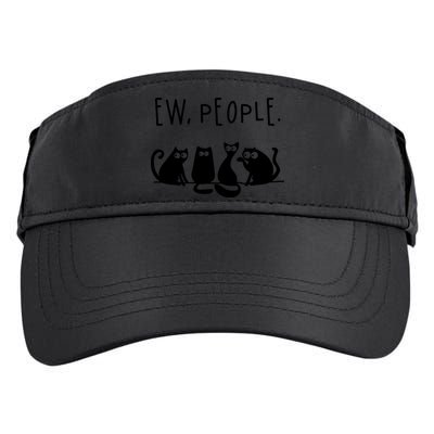Ew People Speak Black Cat Animals Mood Funnny Sad Cat Friend Adult Drive Performance Visor