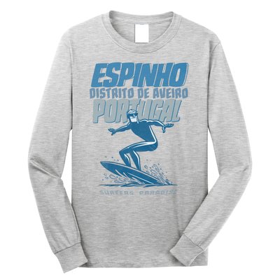 Espinho Portugal Surf Spot Long Sleeve Shirt