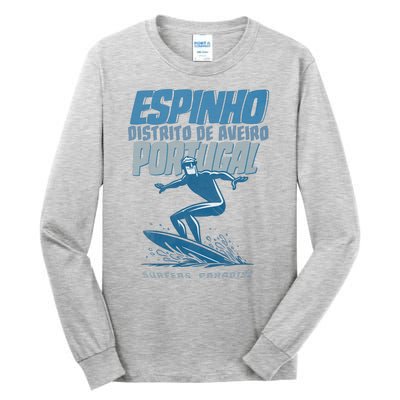 Espinho Portugal Surf Spot Tall Long Sleeve T-Shirt