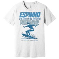 Espinho Portugal Surf Spot Premium T-Shirt