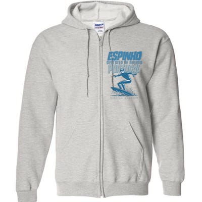 Espinho Portugal Surf Spot Full Zip Hoodie