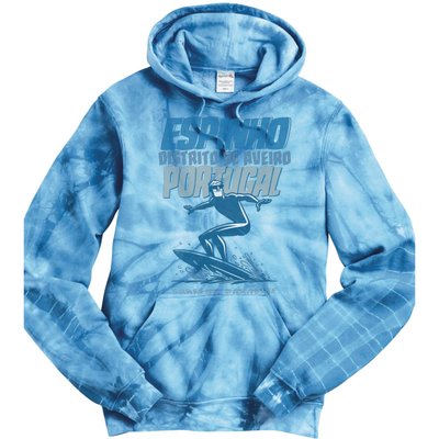 Espinho Portugal Surf Spot Tie Dye Hoodie