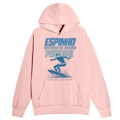 Espinho Portugal Surf Spot Urban Pullover Hoodie