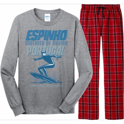 Espinho Portugal Surf Spot Long Sleeve Pajama Set