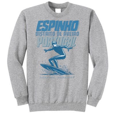 Espinho Portugal Surf Spot Tall Sweatshirt