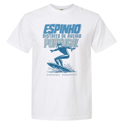 Espinho Portugal Surf Spot Garment-Dyed Heavyweight T-Shirt