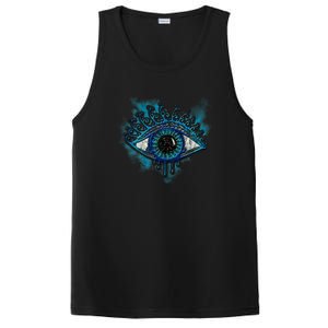 Eye Protection Symbol Magic Wisdom Light Amulet Horus Yoga Meaningful Gift PosiCharge Competitor Tank