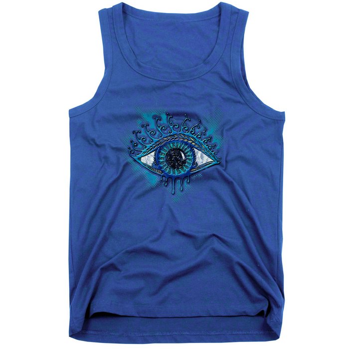 Eye Protection Symbol Magic Wisdom Light Amulet Horus Yoga Meaningful Gift Tank Top