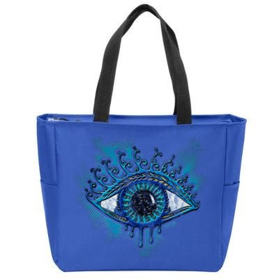 Eye Protection Symbol Magic Wisdom Light Amulet Horus Yoga Meaningful Gift Zip Tote Bag