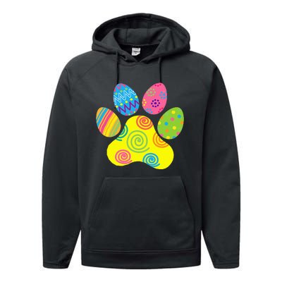 Easter Pet Sitter Paw Art funny easter day rabbit Performance Fleece Hoodie