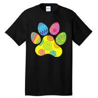 Easter Pet Sitter Paw Art funny easter day rabbit Tall T-Shirt