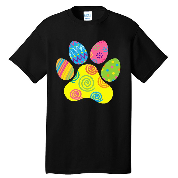 Easter Pet Sitter Paw Art funny easter day rabbit Tall T-Shirt