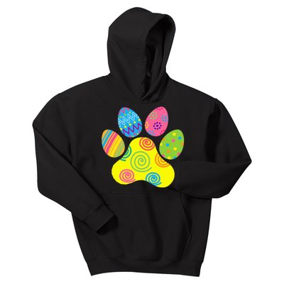 Easter Pet Sitter Paw Art funny easter day rabbit Kids Hoodie