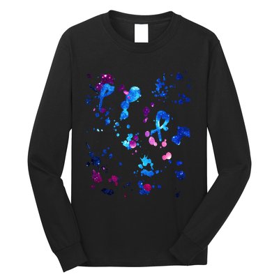 Eleven Paint Splatter Long Sleeve Shirt