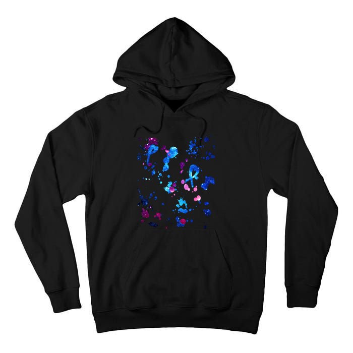 Eleven Paint Splatter Tall Hoodie