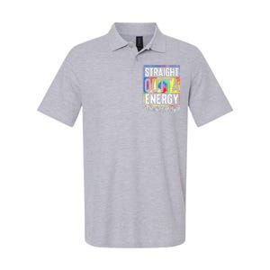 Elementary Principal Straight Outta Energy Softstyle Adult Sport Polo