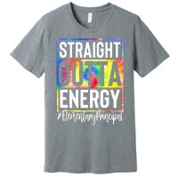 Elementary Principal Straight Outta Energy Premium T-Shirt