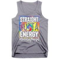 Elementary Principal Straight Outta Energy Tank Top