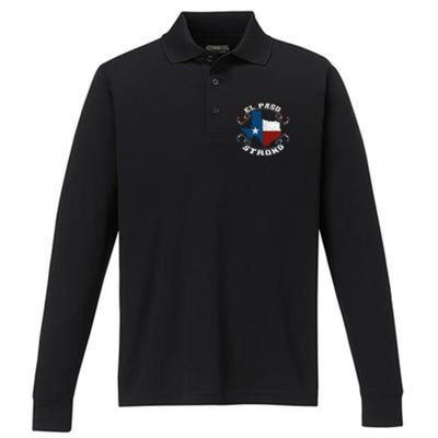 El Paso Strong Performance Long Sleeve Polo