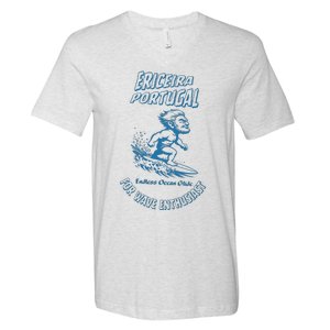 Ericeira Portugal Surfer V-Neck T-Shirt