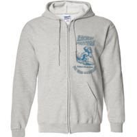 Ericeira Portugal Surfer Full Zip Hoodie