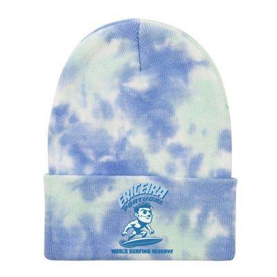 Ericeira Portugal Surfer Tie Dye 12in Knit Beanie