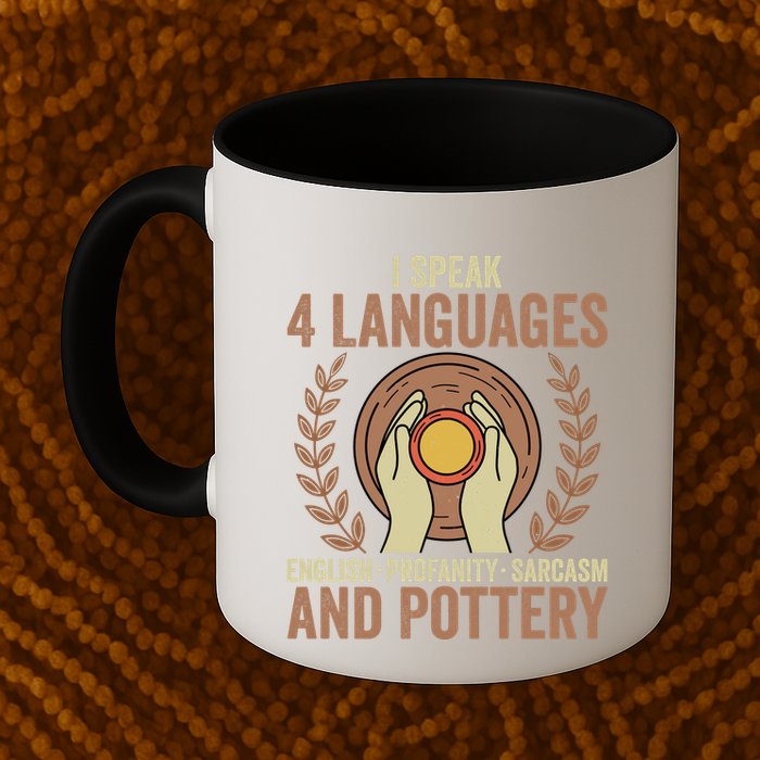 English Profanity Sarcasm And Pottery Mug