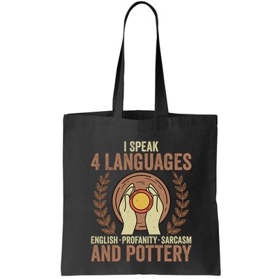English Profanity Sarcasm And Pottery Bag
