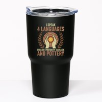 English Profanity Sarcasm And Pottery Tumbler