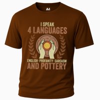 English Profanity Sarcasm And Pottery Cooling Performance Crew T-Shirt