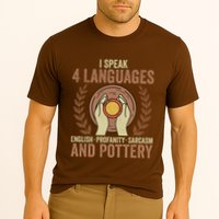 English Profanity Sarcasm And Pottery Cooling Performance Crew T-Shirt